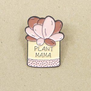 FREE ADD ON WITH PURCHASE Plant Mama Succulent Enamel  Pin